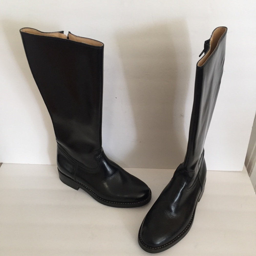 S O L D Vintage Motor Cowboy black doc marten esq boots